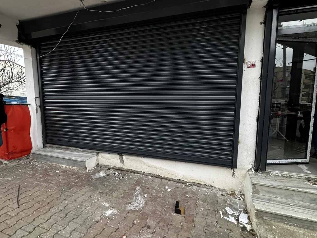 Ticari kepenk uygulaması uygulama sonrası